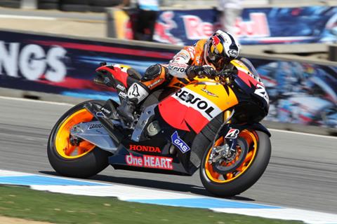 Brno MotoGP: Dani Pedrosa dominates first practice