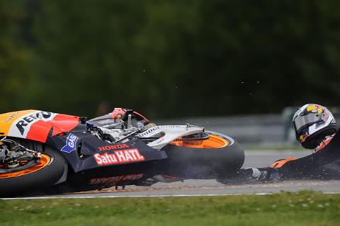 Brno MotoGP: Dani Pedrosa mystified by early error