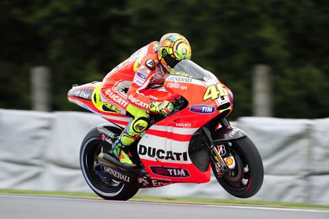 220mph MotoGP bikes not dangerously fast, say Rossi and Stoner 