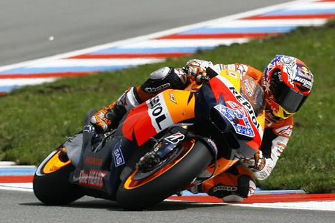 Indy MotoGP: Casey Stoner leads first day of practice