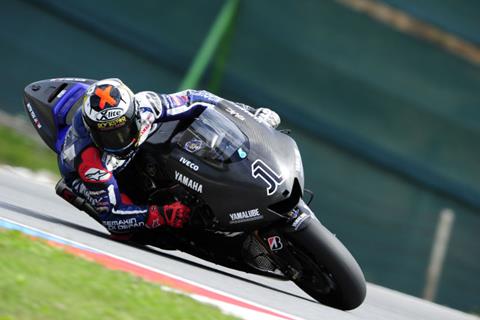 Video: Yamaha kicks off Misano 1000cc test 