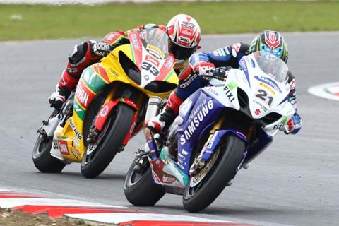 Donington BSB: Hopkins leads showdown with double win