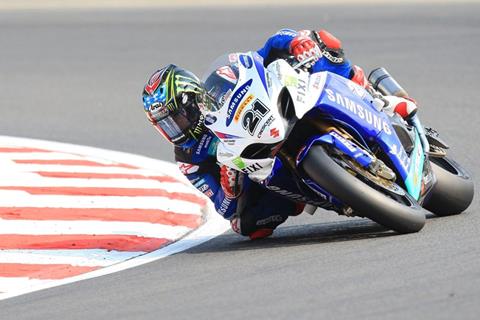 Silverstone BSB: Hopkins ignores pain to top time sheets