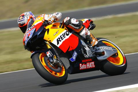 Motegi MotoGP: Casey Stoner satisfied with second 