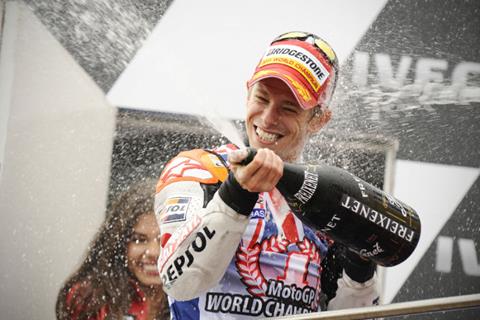 Australia MotoGP: Birthday boy Casey Stoner overjoyed at title success 