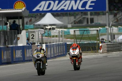 Sepang MotoGP: Thomas Luthi wins red-flagged race