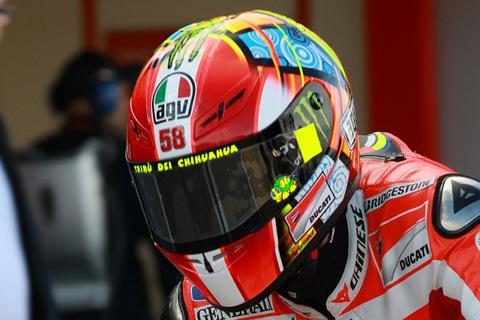 Valentino Rossi explains Marco Simoncelli tribute helmet