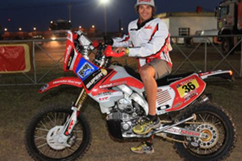 Top Brit Sam Sunderland out of Dakar