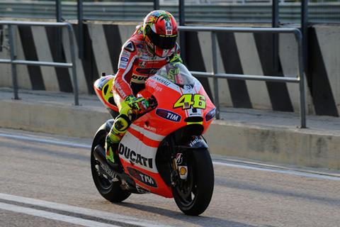 Valentino Rossi cautious on Ducati future 