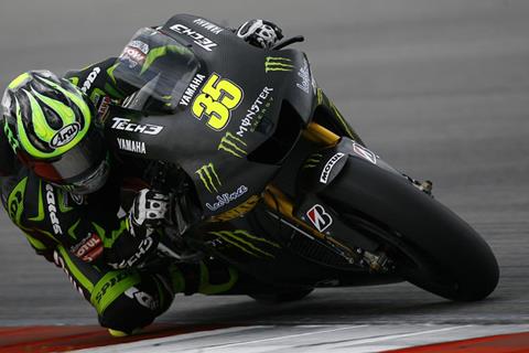 Cal Crutchlow makes flying start to 2012