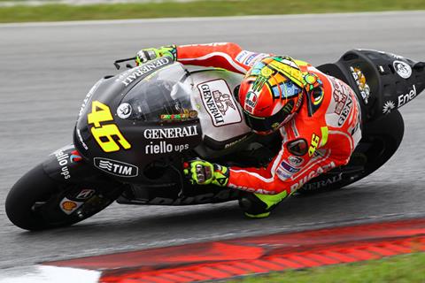 Valentino Rossi thrilled with new Ducati GP12