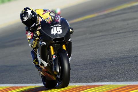 Scott Redding sets pace in Valencia Moto2 test 