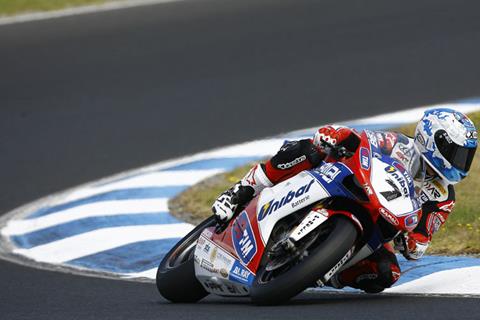 Haslam injured at Phillip Island test, Checa stays in control