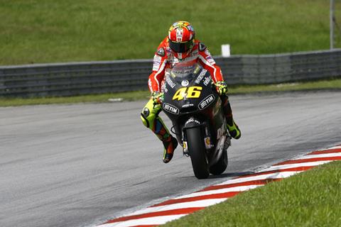 Valentino Rossi deflated after Sepang test 