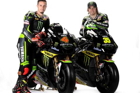 Cal Crutchlow shows off new Tech 3 Yamaha livery