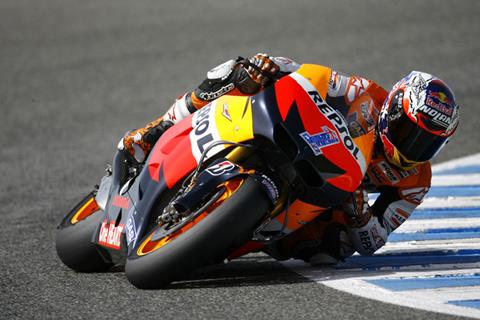 ‘Cheeky’ Casey Stoner boosted by Jerez speed