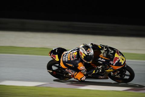 Qatar MotoGP: Sandro Cortese takes first ever Moto3 pole