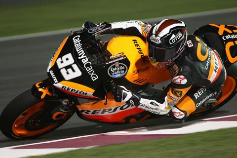 Qatar MotoGP: Marquez victorious in Moto2