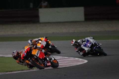 Qatar MotoGP: Arm pump halts Casey Stoner’s victory bid