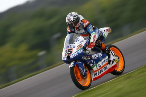 Le Mans MotoGP: Vinales takes first pole of 2012