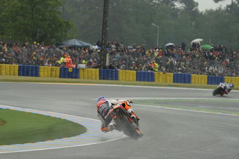 Le Mans MotoGP: Tyre temperature issue leaves Casey Stoner third