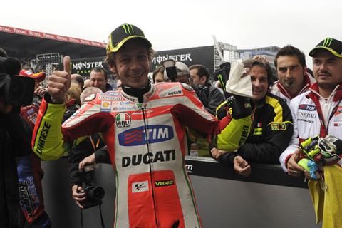 Le Mans MotoGP: Valentino Rossi claims best Ducati result