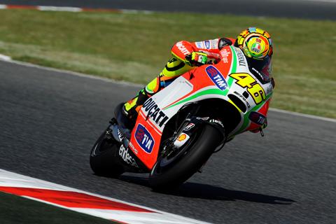 Catalunya MotoGP: Lack of Rear Grip Worries Rossi