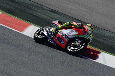 No seventh heaven for Valentino Rossi