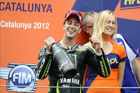 Andrea Dovizioso thrilled with first Yamaha rostrum