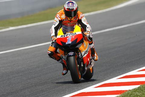 British MotoGP: Casey Stoner fastest in Silverstone practice 