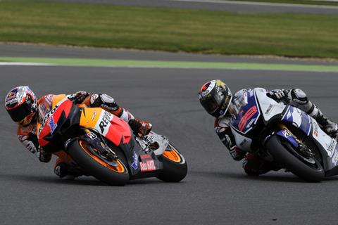 British MotoGP: Casey Stoner worried by Honda pace