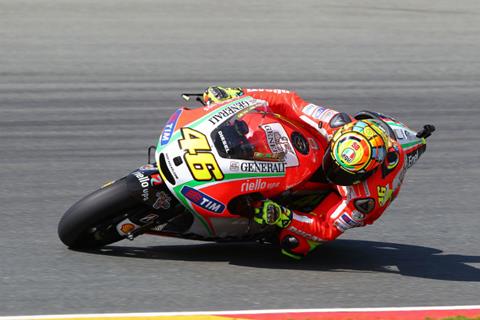 Sachsenring MotoGP: Valentino Rossi content with best dry result