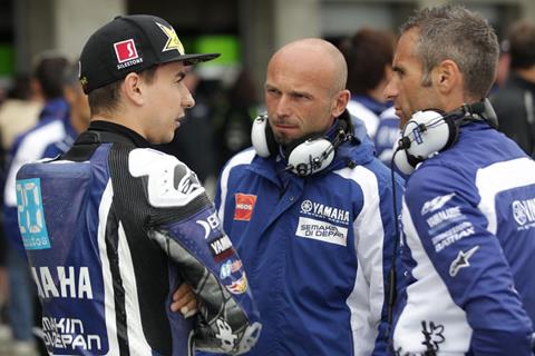 Jorge Lorenzo briefed on Valentino Rossi’s Yamaha return in Mugello