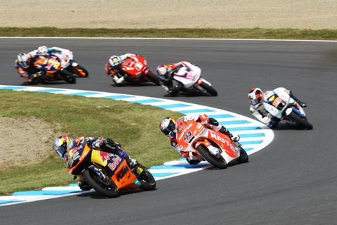 Motegi MotoGP: Danny Kent wins dramatic Moto3 race