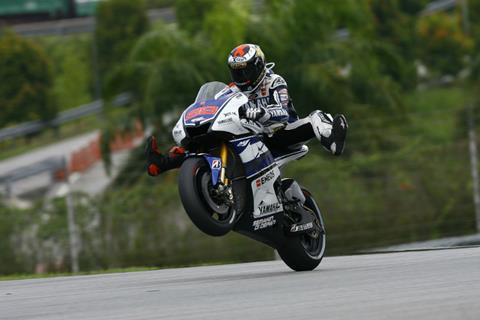 Sepang MotoGP: Jorge Lorenzo snatches last gasp pole