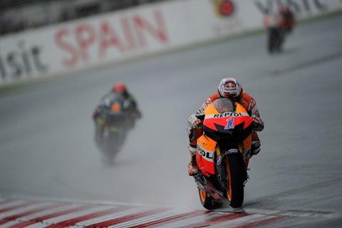 Sepang MotoGP: Casey Stoner third after nearly pulling out 