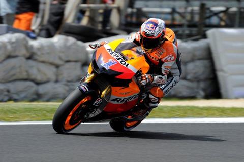 Philip Island MotoGP: Casey Stoner thrilled with flying start in Phillip Island 