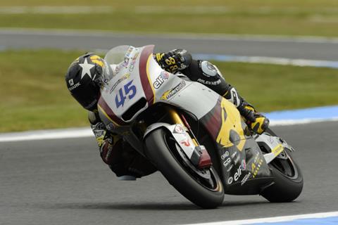 Scott Redding on front row in Phillip Island