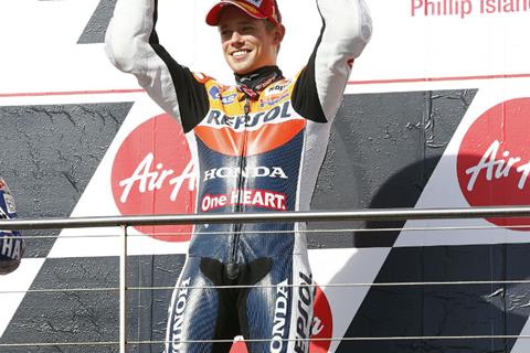 Casey Stoner makes it super six at Phillip Island 