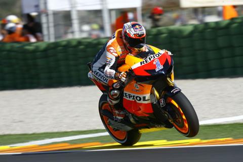 Rain set to spoil Casey Stoner’s MotoGP farewell