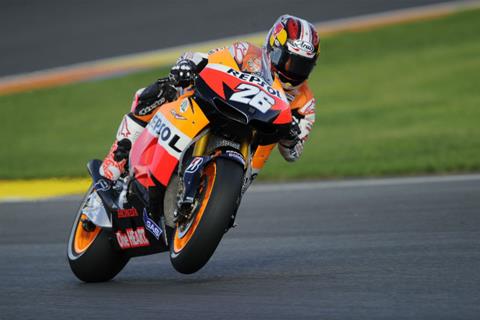 Valencia MotoGP: Pedrosa prevails with tyre change