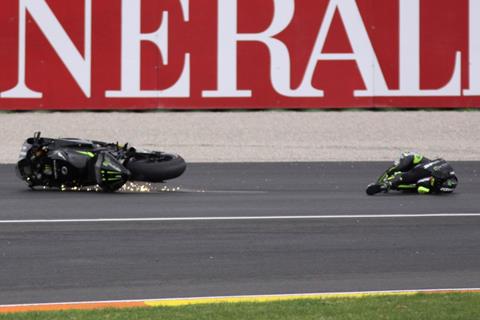 Cal Crutchlow's crash