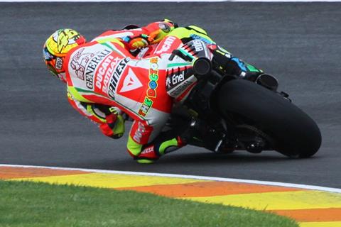 Valentino Rossi at Valencia