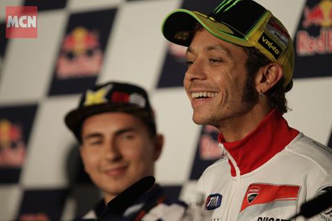 Valentino Rossi praises ‘perfect’ Jorge Lorenzo