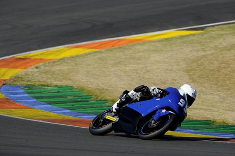 Danny Webb fastest in rain-hit start to Jerez Moto3 test