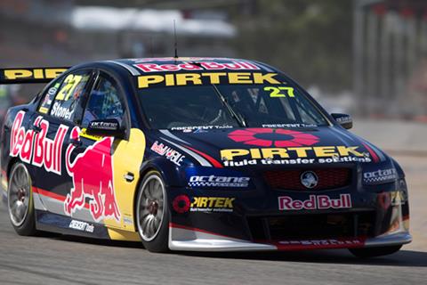 Stoner DNFs in V8 debut