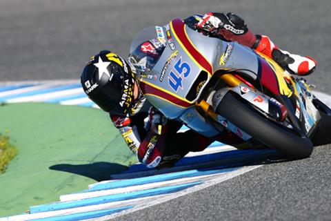 Scott Redding fastest in wet conditions at Jerez