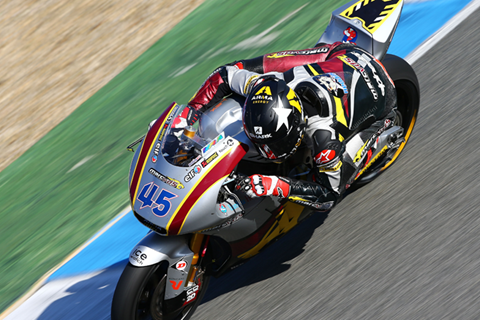 Scott Redding fifth in final Moto2 test