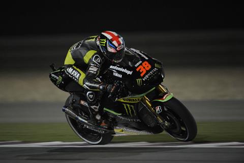 Bradley Smith joins Valentino Rossi on third row