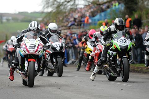 Michael Dunlop wins at Tandragee 100